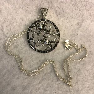 Butterfly Pendant Necklace